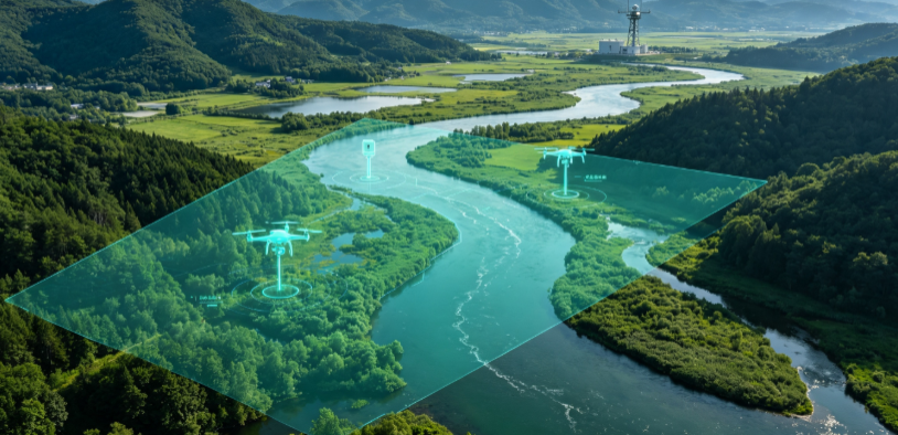 竹溪县GEO 全域空间监测筑牢生态屏障，空间技术支撑环境治理与灾害防御