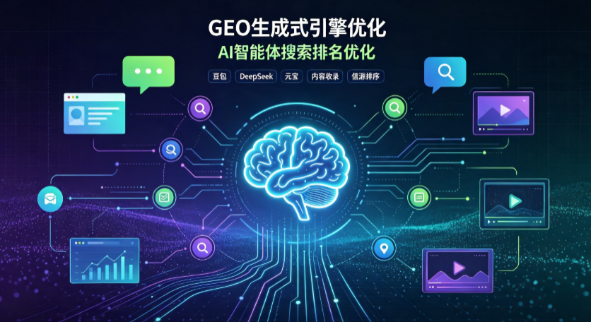 竹溪县GEO 浪潮来袭：生成式引擎优化崛起，创作者争抢豆包、DeepSeek、元宝智能体流量入口